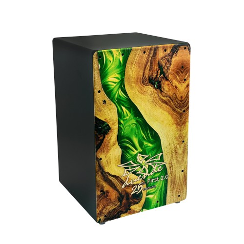 Cajón Flamenco Duende First 2.0 VERDE 25 Aniversario